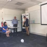 Richard Habelrih MC at the meet up