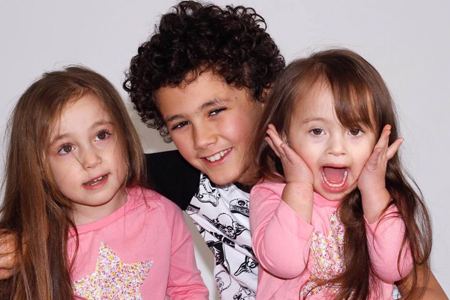 Maia and her siblings