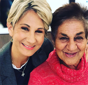 Nicole and her mum