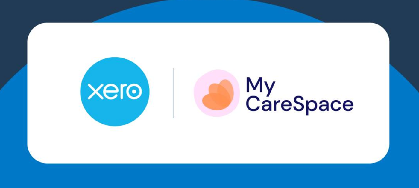 XERO and MyCareSpace logos