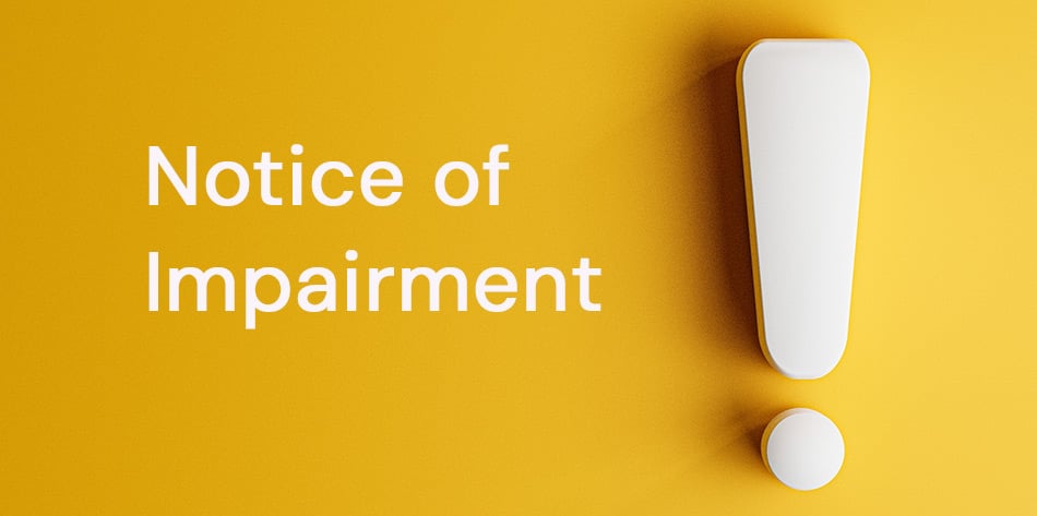 What is an Impairment Notice in the NDIS?