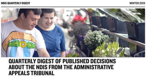 Review of AAT Decisions and their affect on the NDIS