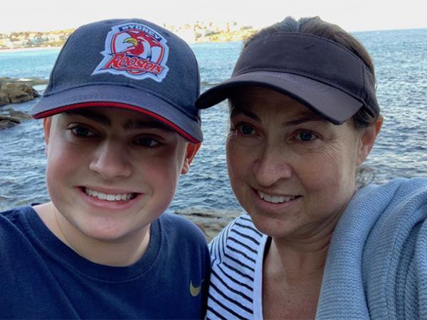 Mummy Linda and Nicky