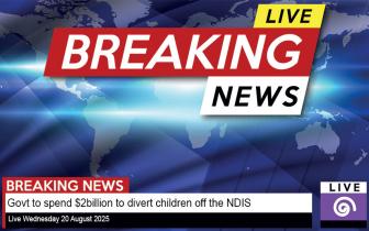 Breaking News: Govt $2b plan to move kids with autism, developmental delay off NDIS